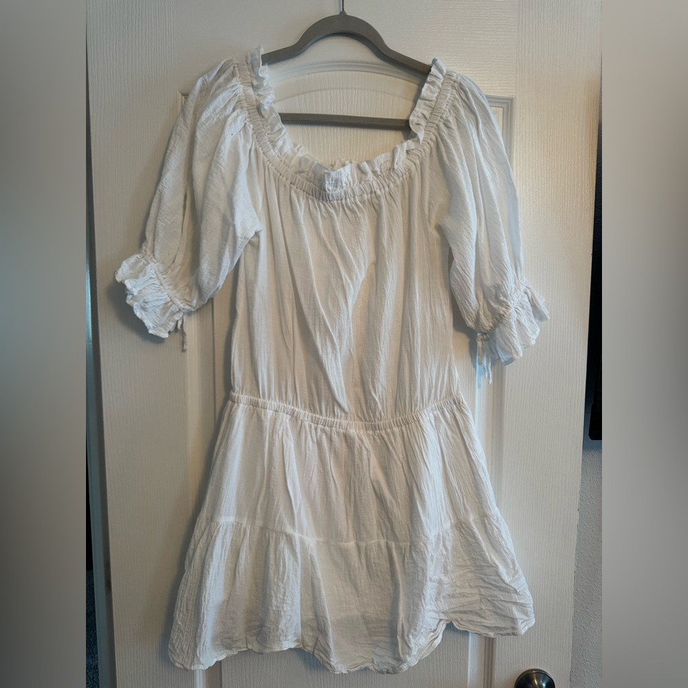 off shoulder dress